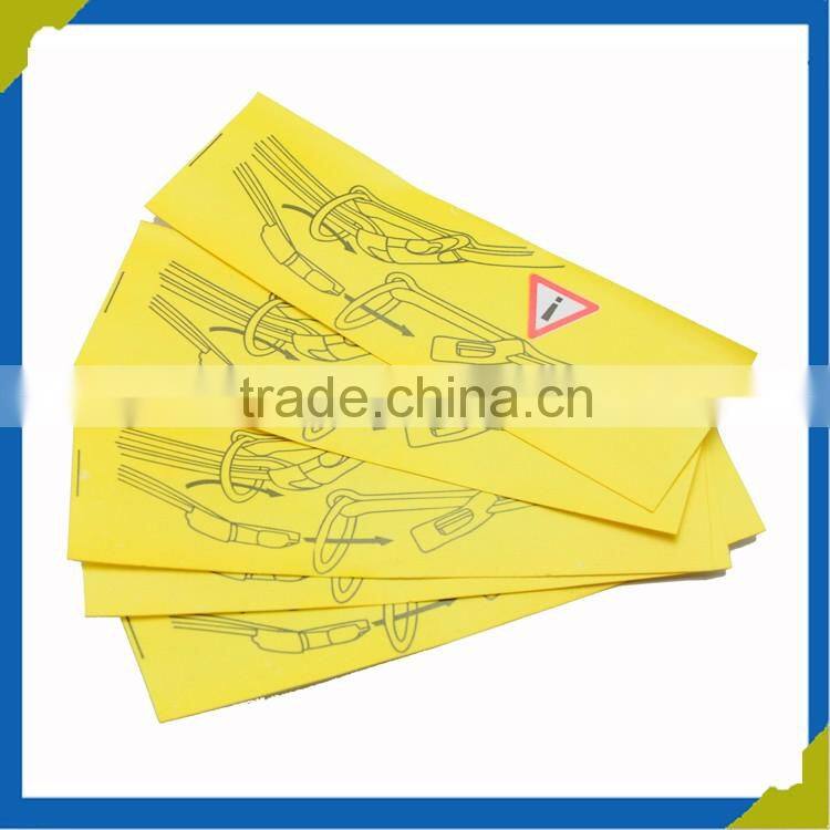 Care Lable Label Type and Tie/Bra/Gift/Garment/Shoes/Bags Use Printed Care Label