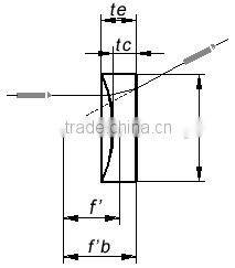 Plano Concave Lens(PCV) for Laser Processing and Metrology Applications