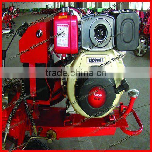 6 rows diesel engine rice transplanter/ rice planting machine