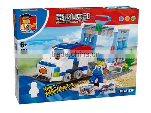 Factory price New building blocks racing car