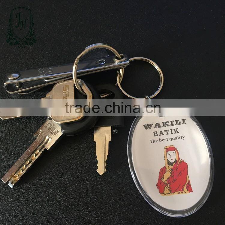 star shape Cheap Customize promotion photo keychain custom keychain maker round clear acrylic keychain