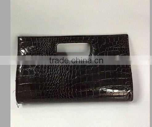 fasion croco leather purse mighty women metal chain sexy purse bags