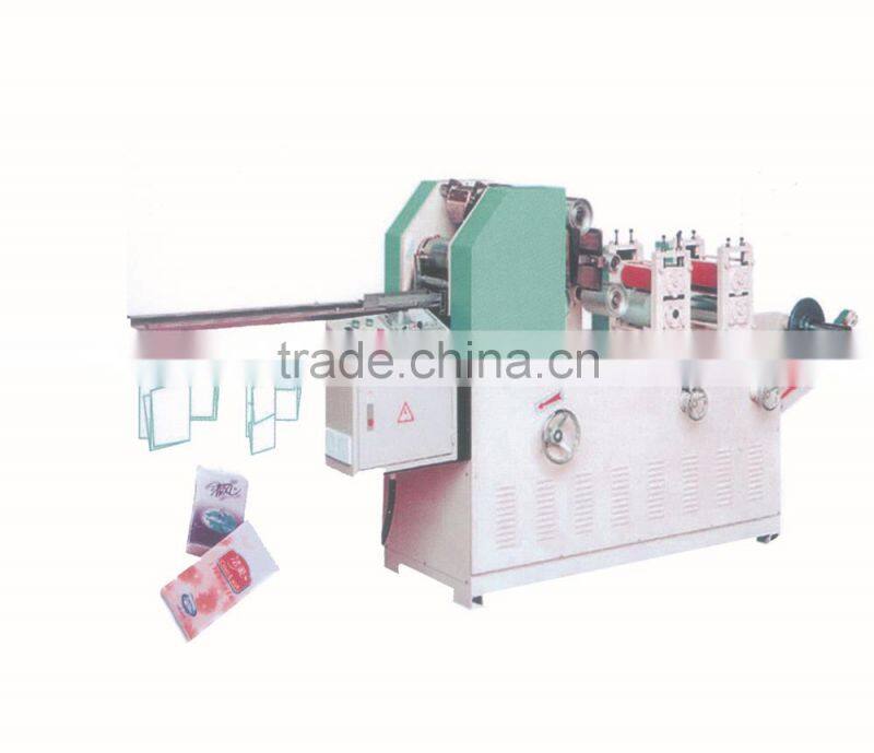 Embossing Handkerchief Paper Folding Machine