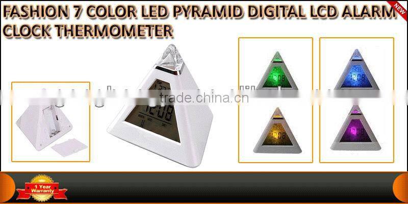 Electronic colorful Desktop calendar small digital clock