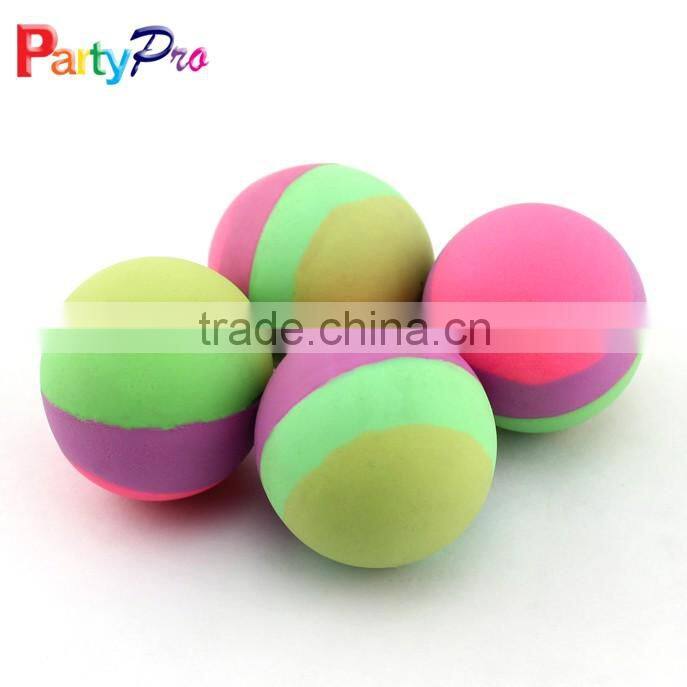 EN71 high quality rainbow bouncing balls 60mm