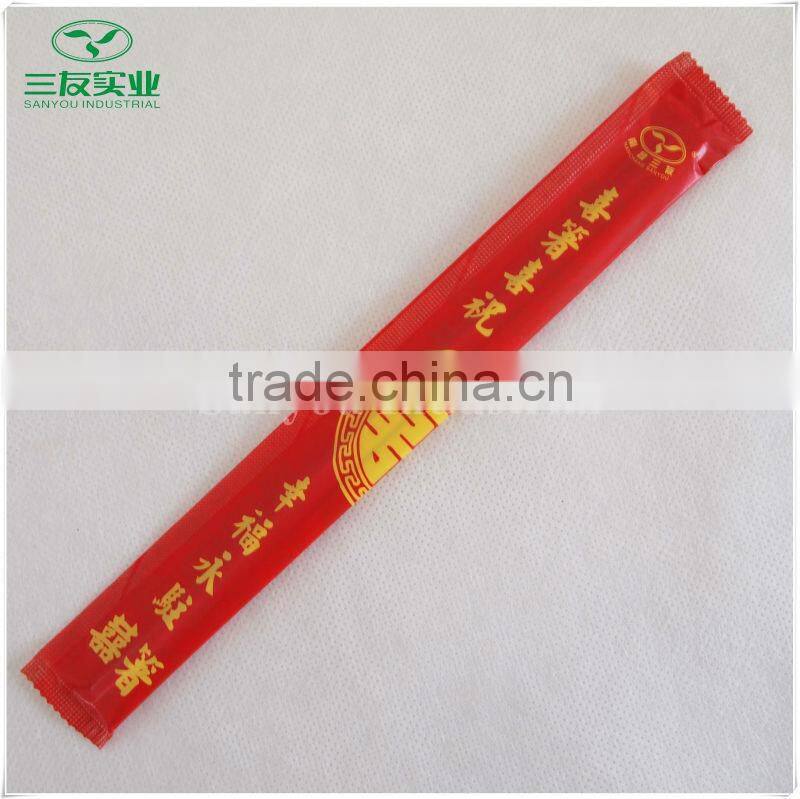 2016 hot sale OPP Wrapped Disposable Bamboo Chopsticks