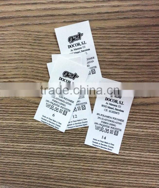 Fashion design clothing woven label Textile Label and Tag
