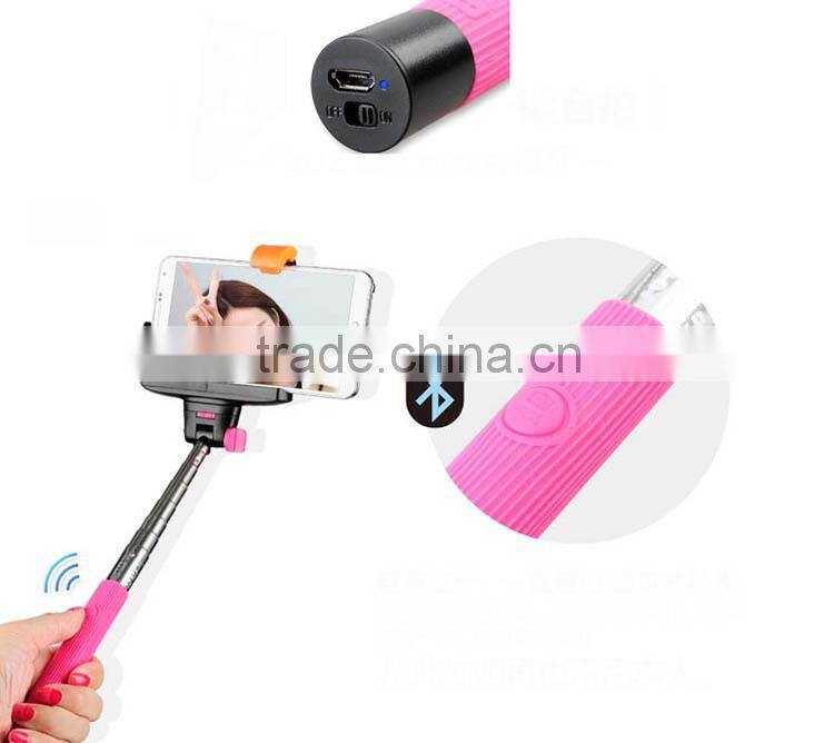 Wireless monopod mobile phone selfie stick,bluetooth selfie stick