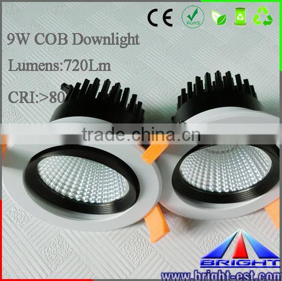 720lm wifi led downlight,dimmable downlight CRI>80