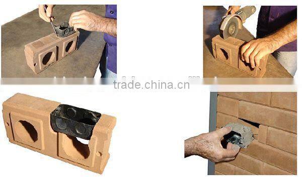 WT1-10 clay soil brick making machine for clay brick