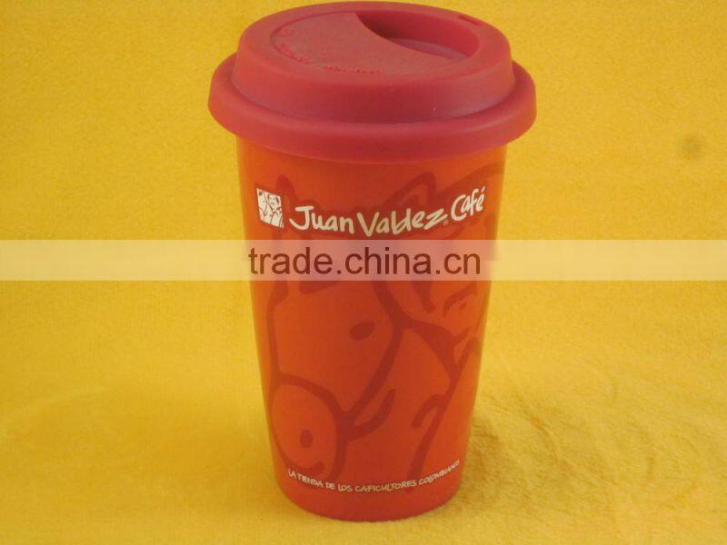 YF11027 thermo cup with silicone lid