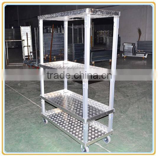 metal flower display racks, khockdown display racks