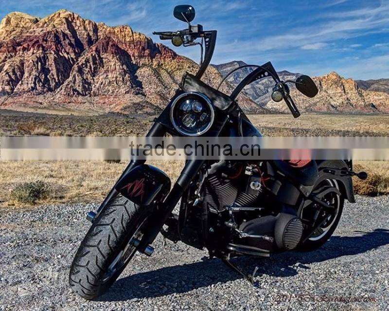 5 3/4" LED Projection Daymaker Headlight For Harley Sportster Dyna FXDL GLIDE Fat Bob 5.75 inch Projection Daymaker Headlight