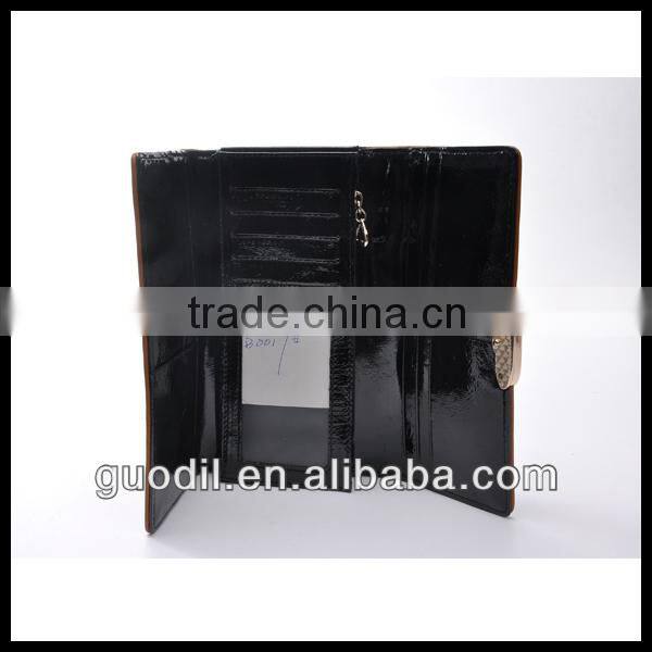 2014 hot selling leather wallets, horsehair ladies wallets