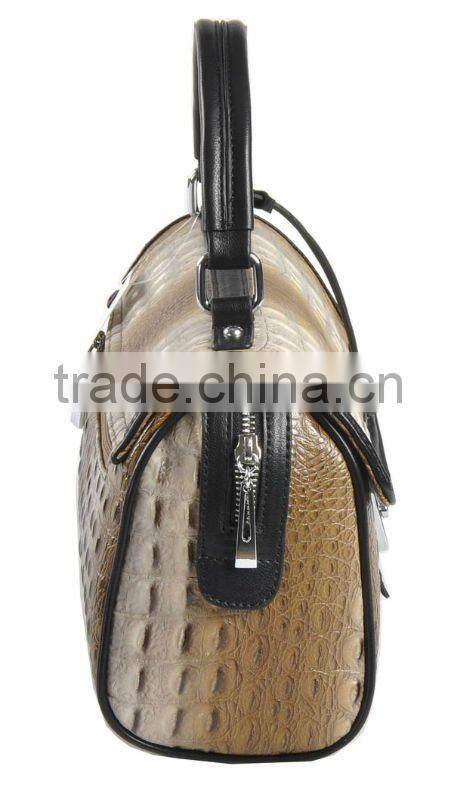 2012 new style Lady mini croco skin pu bag handbags fashion!