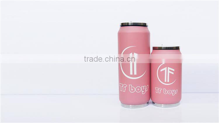Cola can Stainless Steel Coffee thermos bottle
