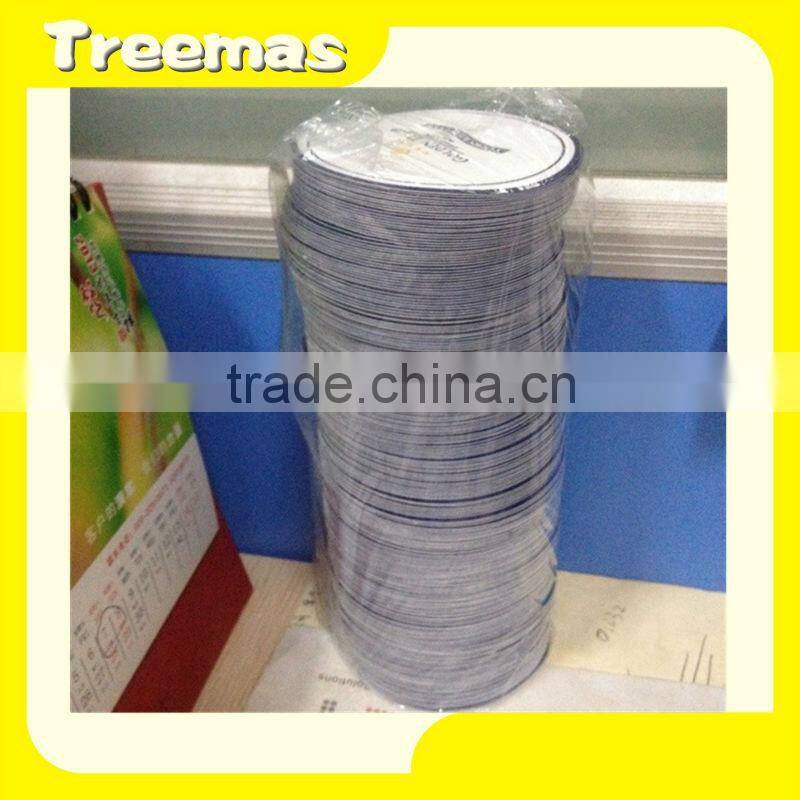 hot sale manufacture produce tissue paper coaster ,paper coaster for hotel
