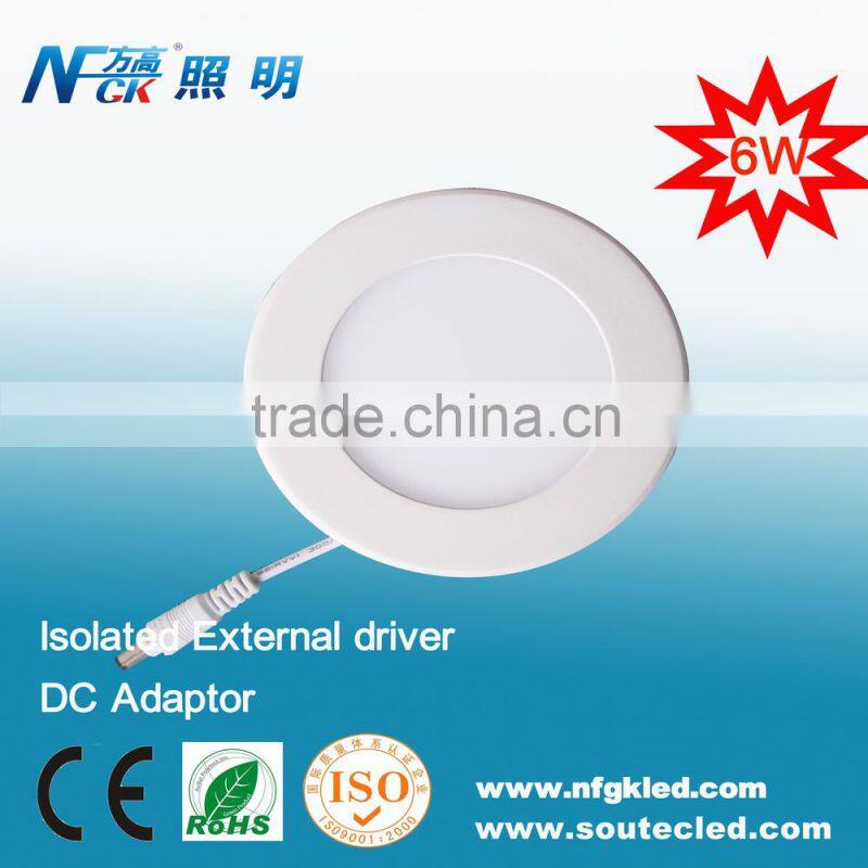 Mini Slim LED Panel Light 6W LED Flat Lights CE,RoHS