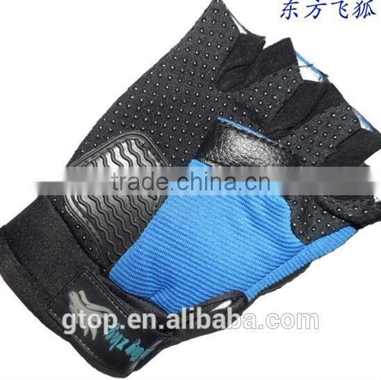 Fashion Wholesale Outdoor Cycling Bicycle Motorbike Half Finger Gloves Sports Gloves Breathable G-12