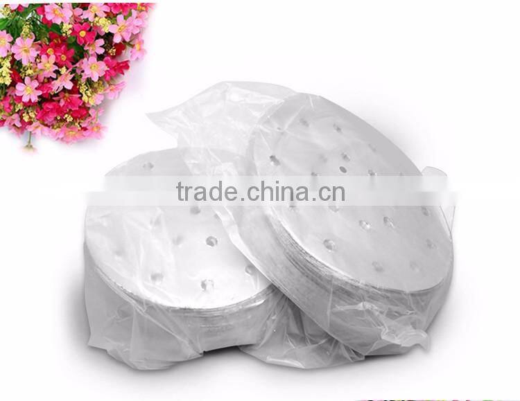 High quality aluminium foil pan steamer mat food plate dim sum paper