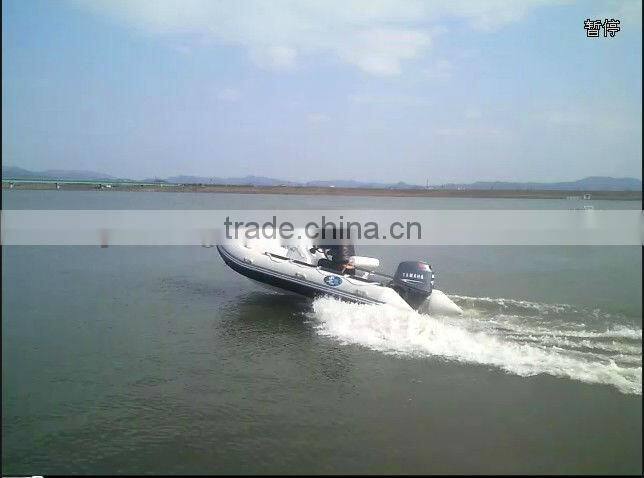 RIB boat CE speed boat pvc fishing boat