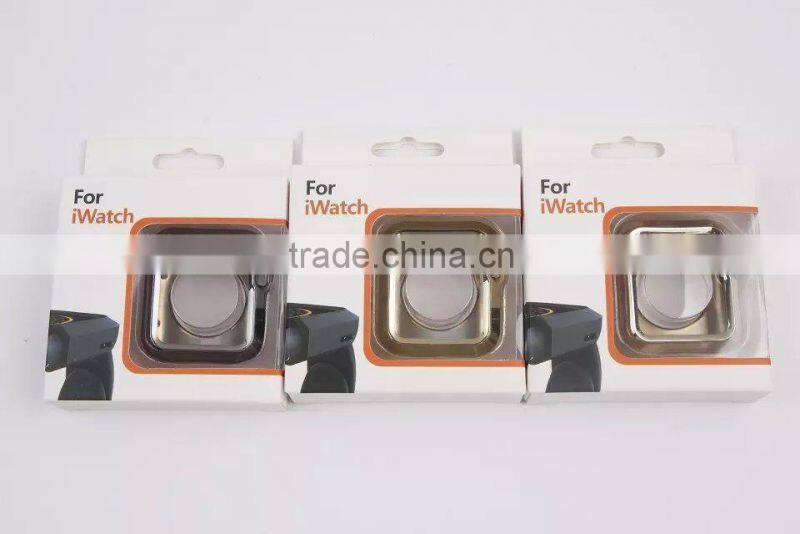 100% perfect fit for apple watch 38mm aluminum Plating pattern case