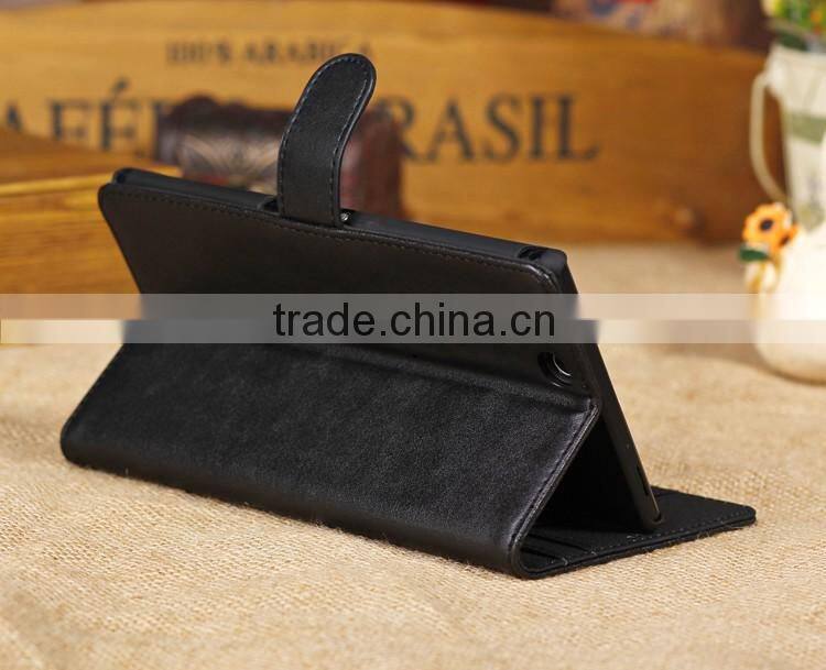 Leather case for sony xperia z ultra xl39h