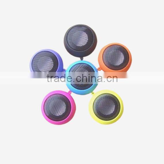 2016 HOT sell Hamburger Mini fashional Speaker for Laptop Computer iPod iPhone with 3.5 mm jack