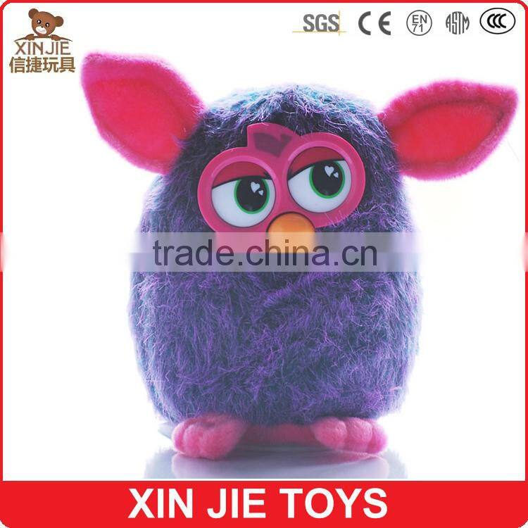 custom plush pet dog toy with music lovely soft talking dog for kids eco-friendly material plush electronic dog toy