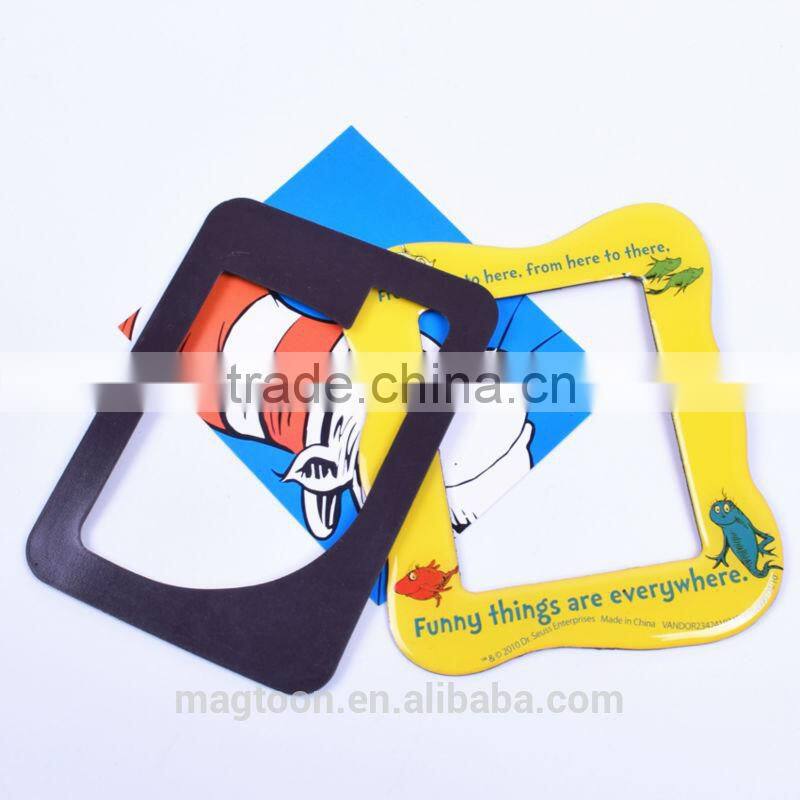 2016 funny dog epoxy magnetic picture photo frame