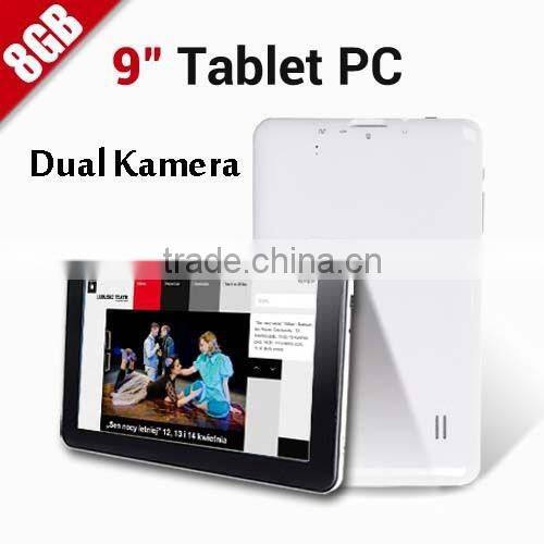 9 inch Bluetooth and Android 4.0 Cheap Tablet PC