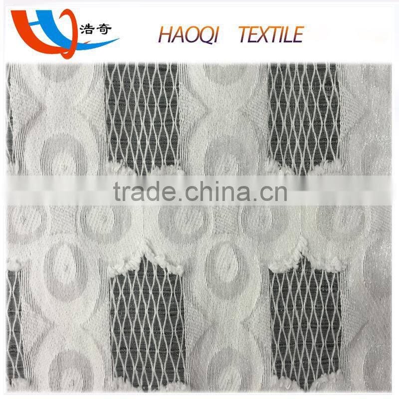 flower jacquard pattern ripstop cotton nylon fabric for weeding dress