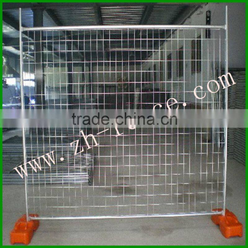 mobile temporary galvanized welded wrie mesh fence