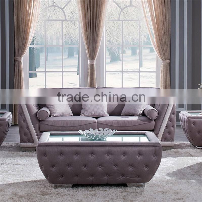 f Italian Palace Living Room Sectional Sofa Newest Design fashion comfortable fabric Sofa AL029