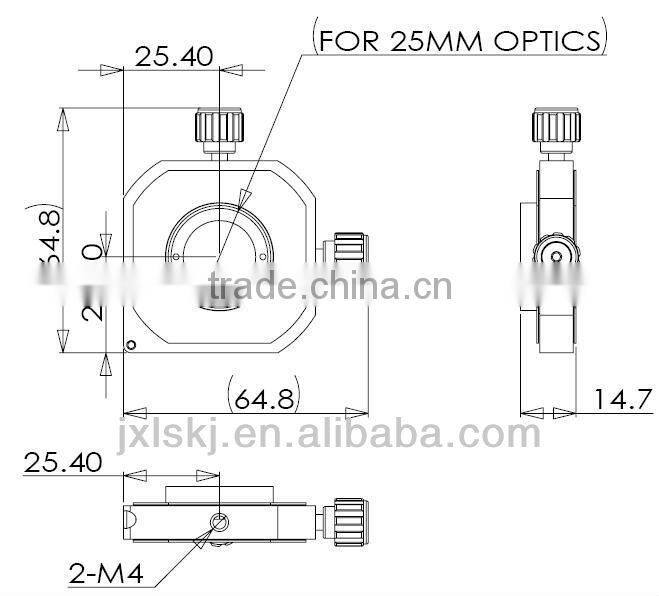 2 Axis Optical Lens Mount