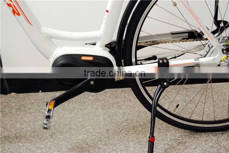 2016 new design long rangge mid motor city lady electric bike