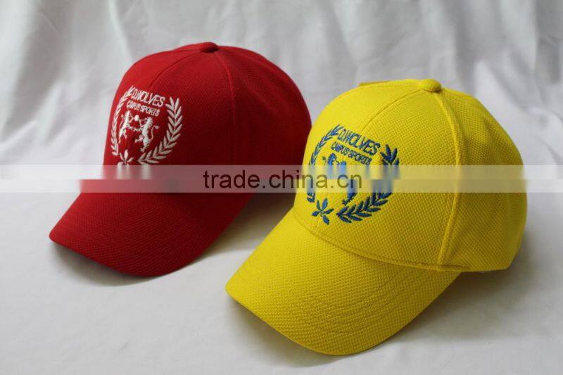 100% polyester mesh short brim embroidery sports baseball hat and cap from myrimony