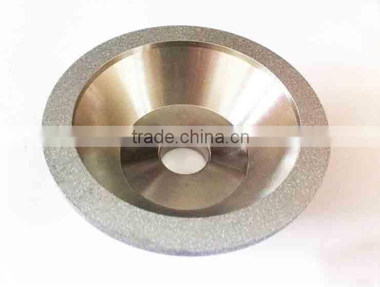 Electroplate bond diamond sharpening wheels