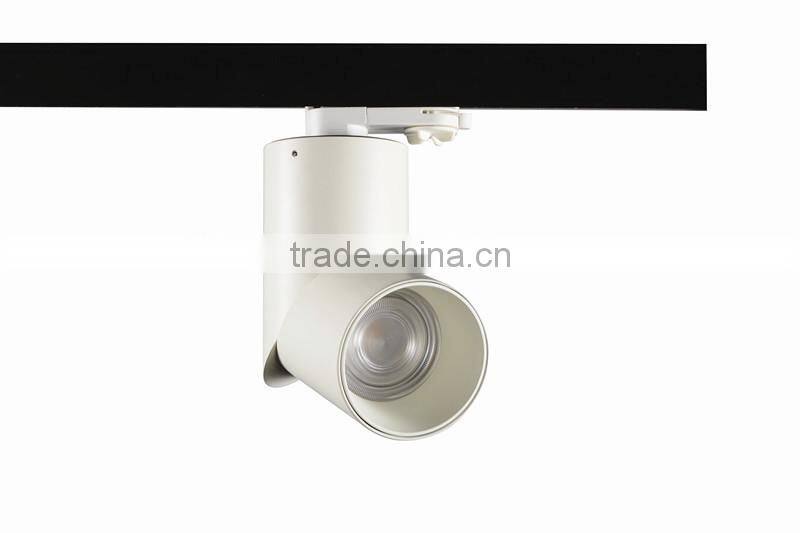 modern fashion black white gold color front frame for led cob track light