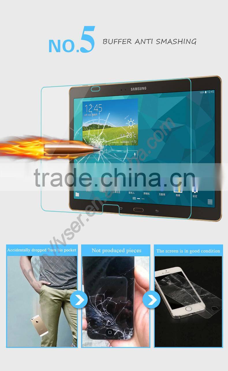 New technology anti-shock 0.4mm 3D glass for samsung galaxy Note 8 inch N5100 tempered glass screen protector