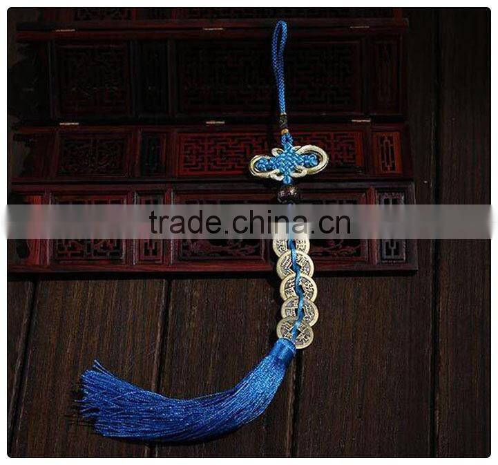 Chinese Feng Shui 8 coin Hanger different color , fengshui decoration