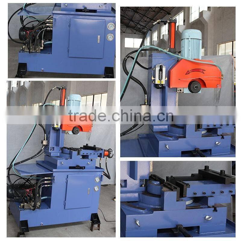 HOT!!! Semi Automatic Vertical Slideway Type Orbital Pipe Cutting Machine