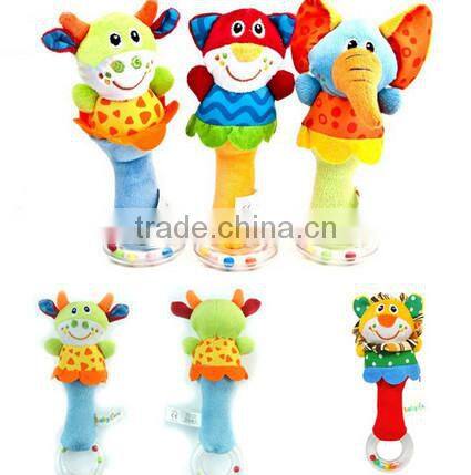 baby wrist rattle/plastic baby rattle/baby rattle toys/rattle toys