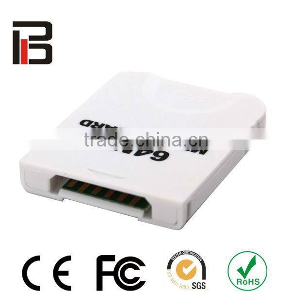 Hot for wii memory card for wii (8MB,16MB,32MB,64MB,128MB for your chose)