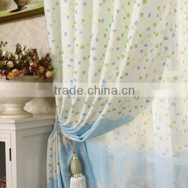 2014 hot sell shade living room cutain design beautiful bedroom cutain designs
