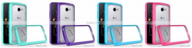 Samco New Model Wholesale Simple Style Thin Mobile Accessories Case for LG K5 Q6