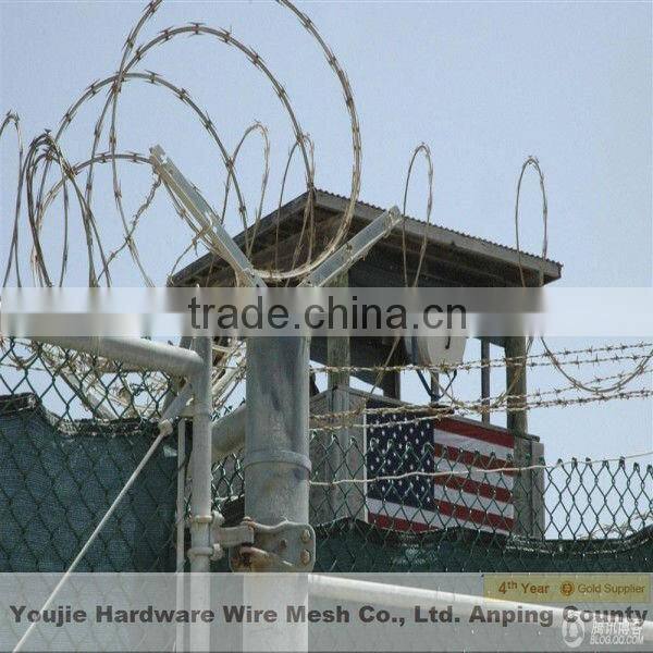 galvanized razor barbed wire hot dipped galvanized razor mesh fence