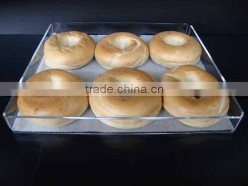 elegant clear acrylic cupcake display trays,acrylic food display tray,plexiglass food display tray manufacturer
