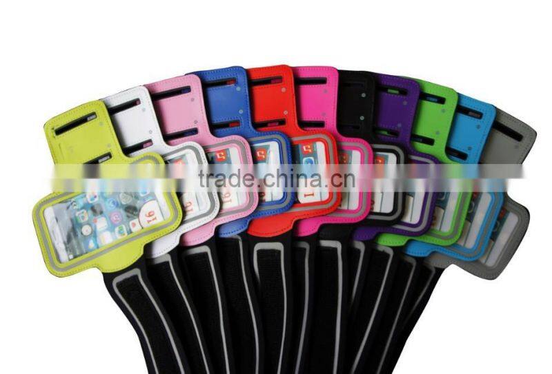 China Gold Supplier Fitness Adjustable Running Gym Armband For iPhone For Samsung