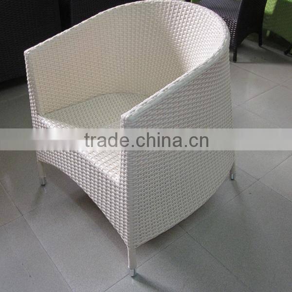 Outdoor modern wicker rattan furniture living room stacking set YPS007